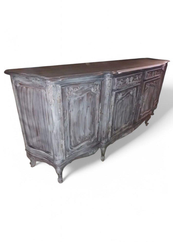 Enfilade de Style Louis XV en Merisier Massif - Ethic Atelier