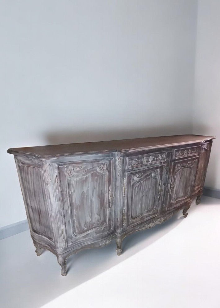 Enfilade de Style Louis XV en Merisier Massif - Ethic Atelier