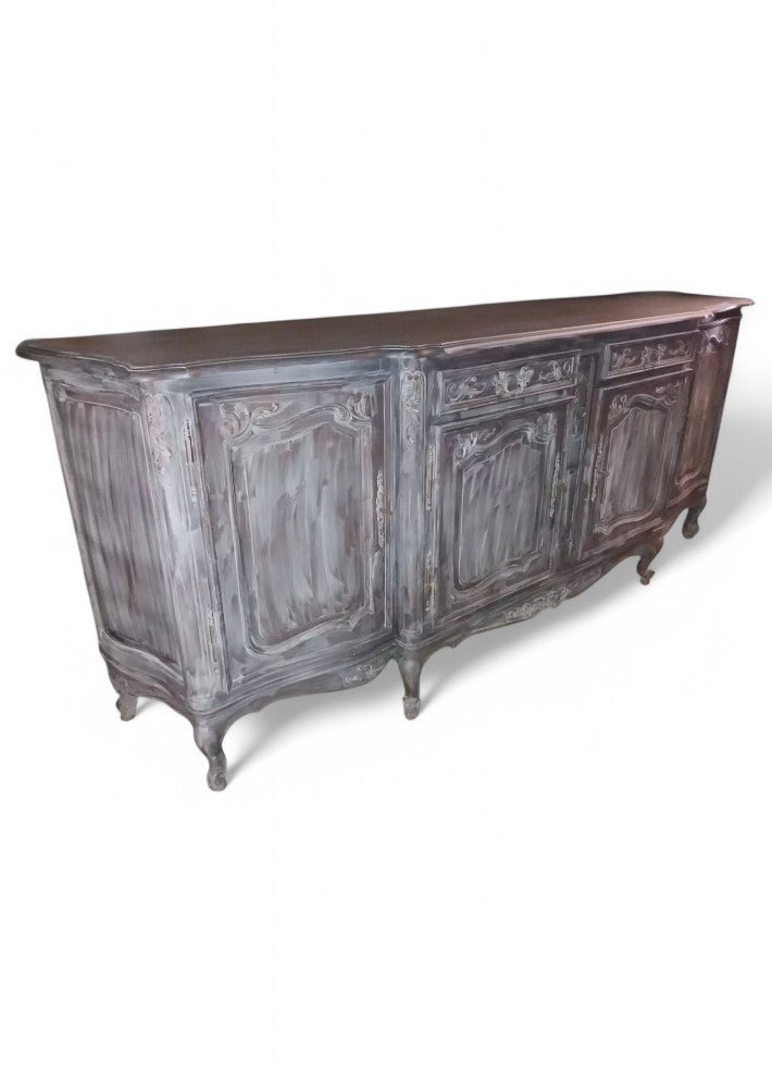 Enfilade de Style Louis XV en Merisier Massif - Ethic Atelier