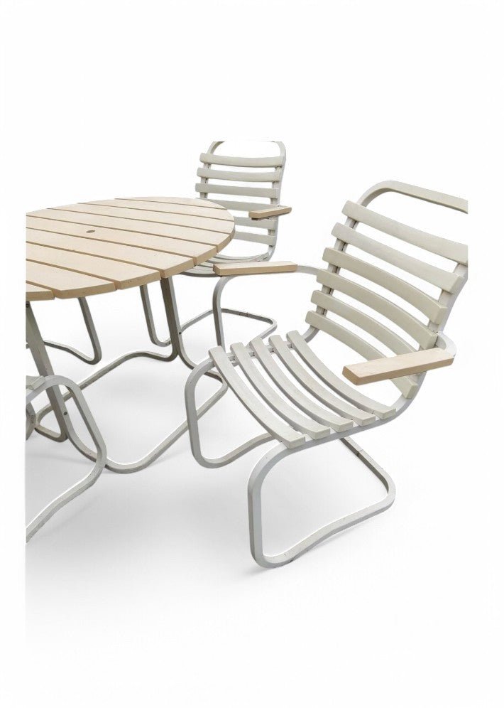 Ensemble de jardin 5 pièces 1970/80 - Ethic Atelier