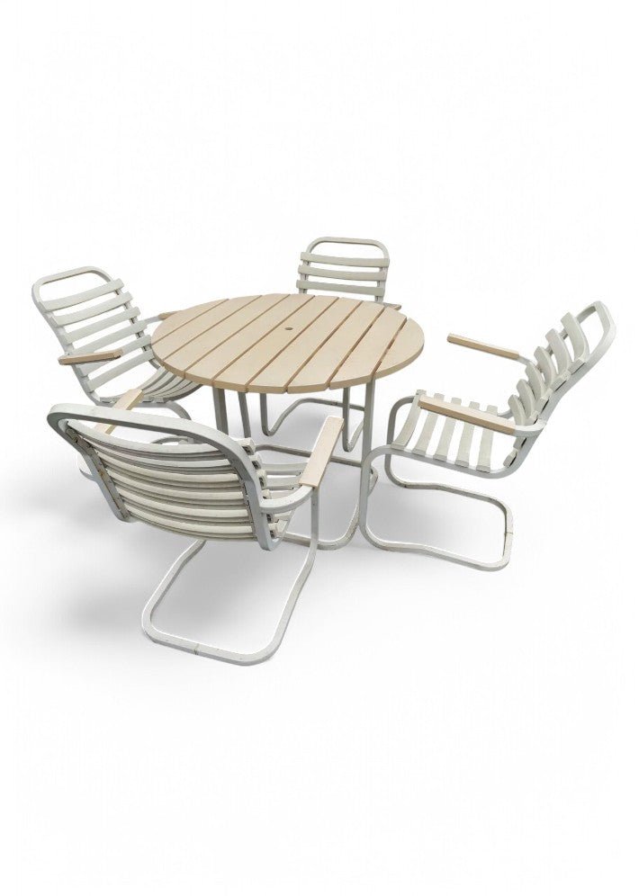 Ensemble de jardin 5 pièces 1970/80 - Ethic Atelier