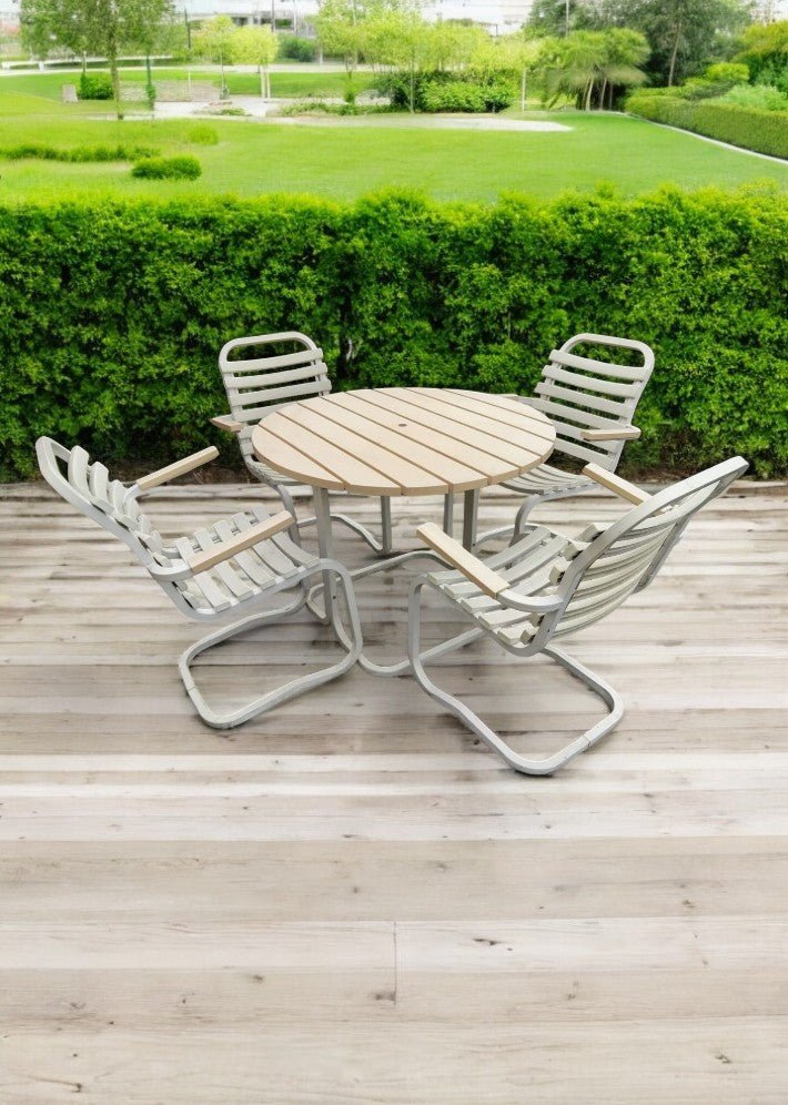 Ensemble de jardin 5 pièces 1970/80 - Ethic Atelier