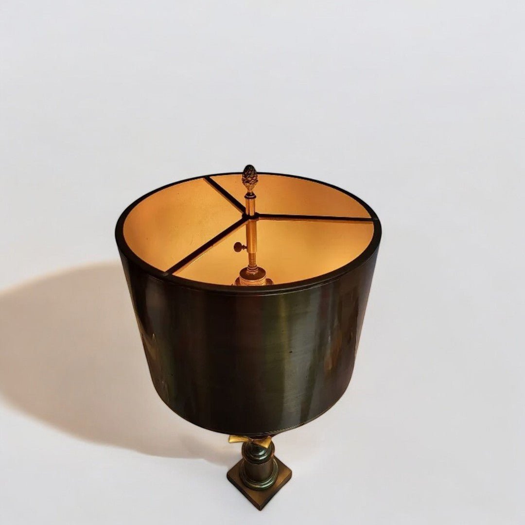 Exceptionnelle Lampe en Bronze Maison Charles et Fils - Fleur de Lotus - Ethic Atelier