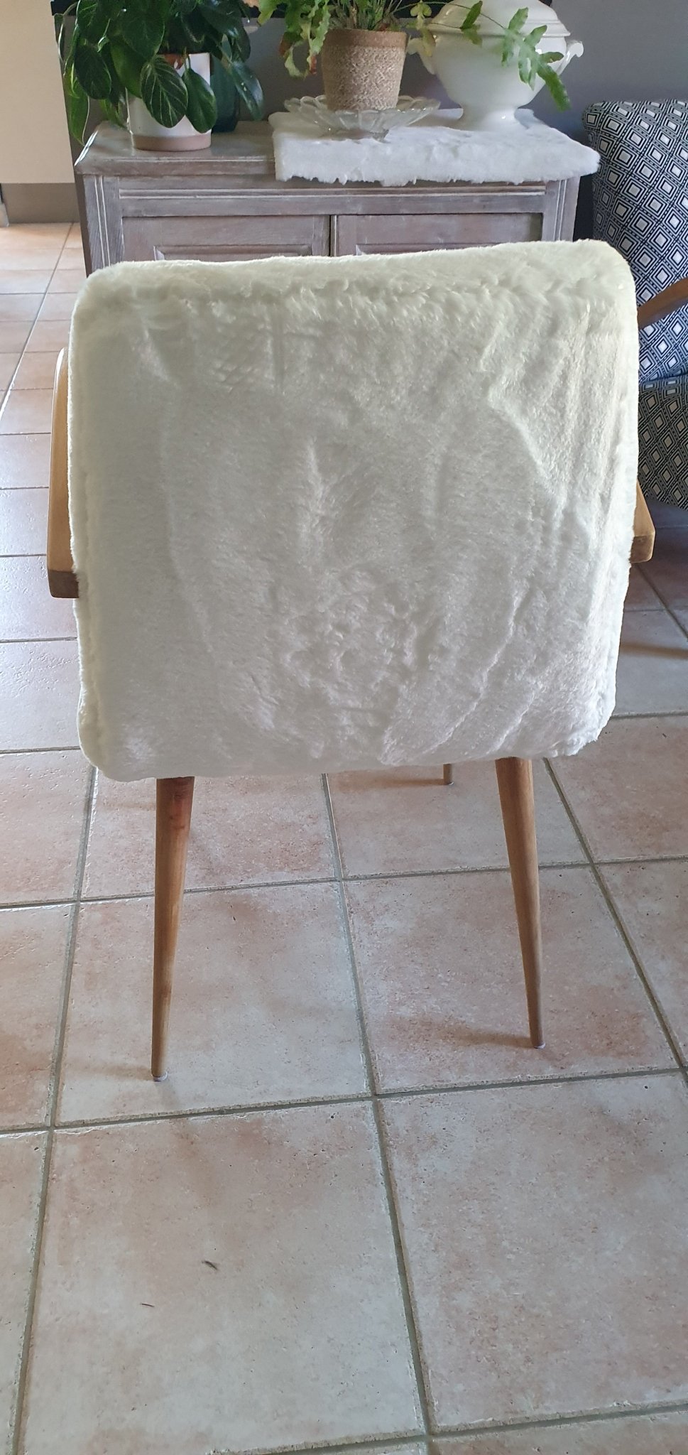 Fauteuil bridge des années 70 : Un cocon de douceur - Ethic Atelier