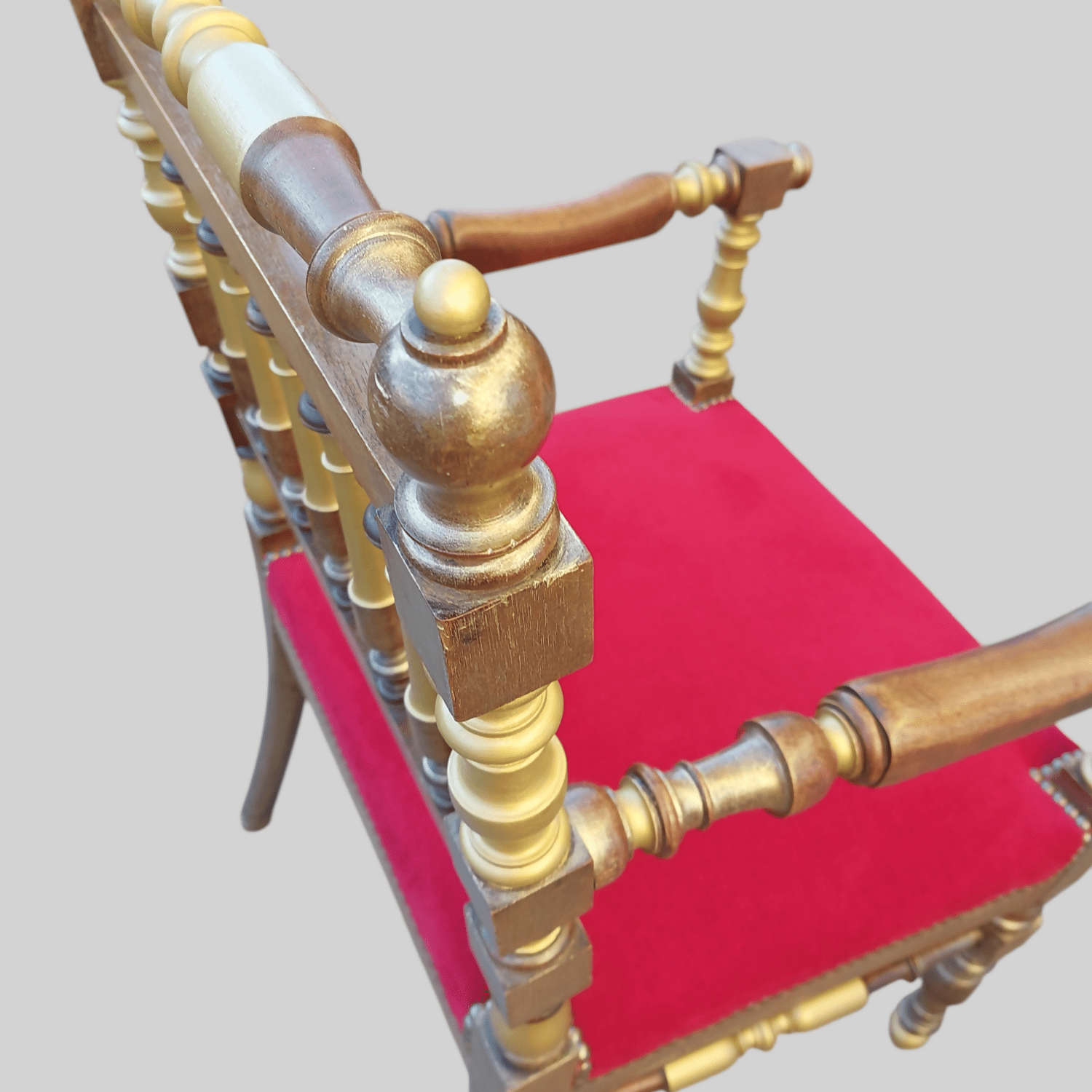 Fauteuil en bois tourné revisité - Ethic Atelier