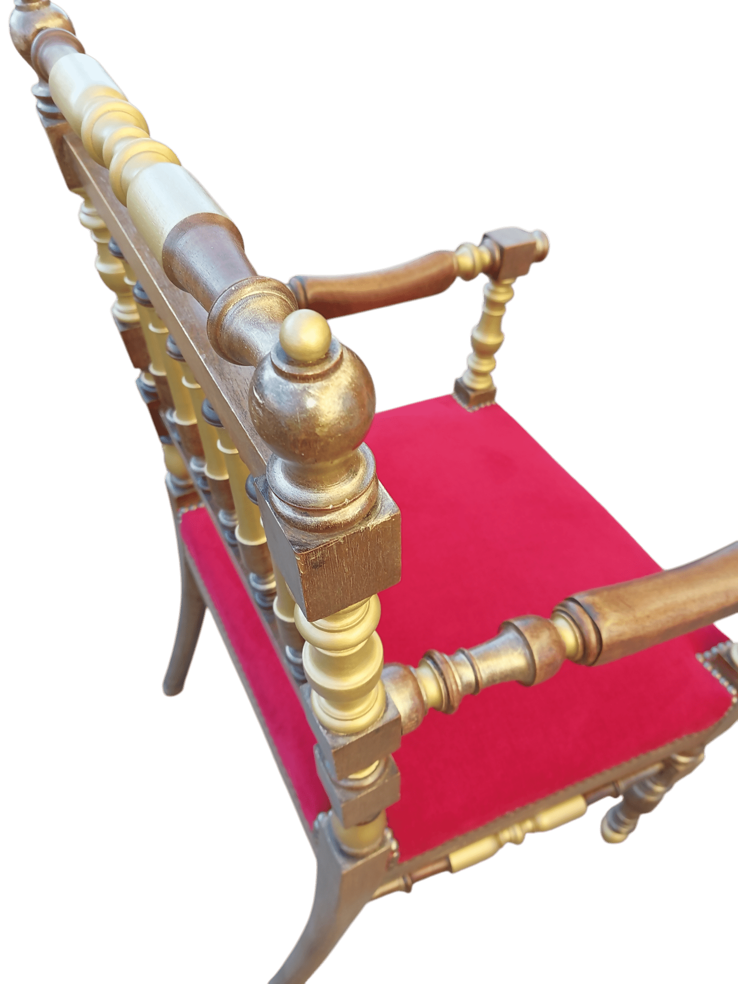 Fauteuil en bois tourné revisité - Ethic Atelier