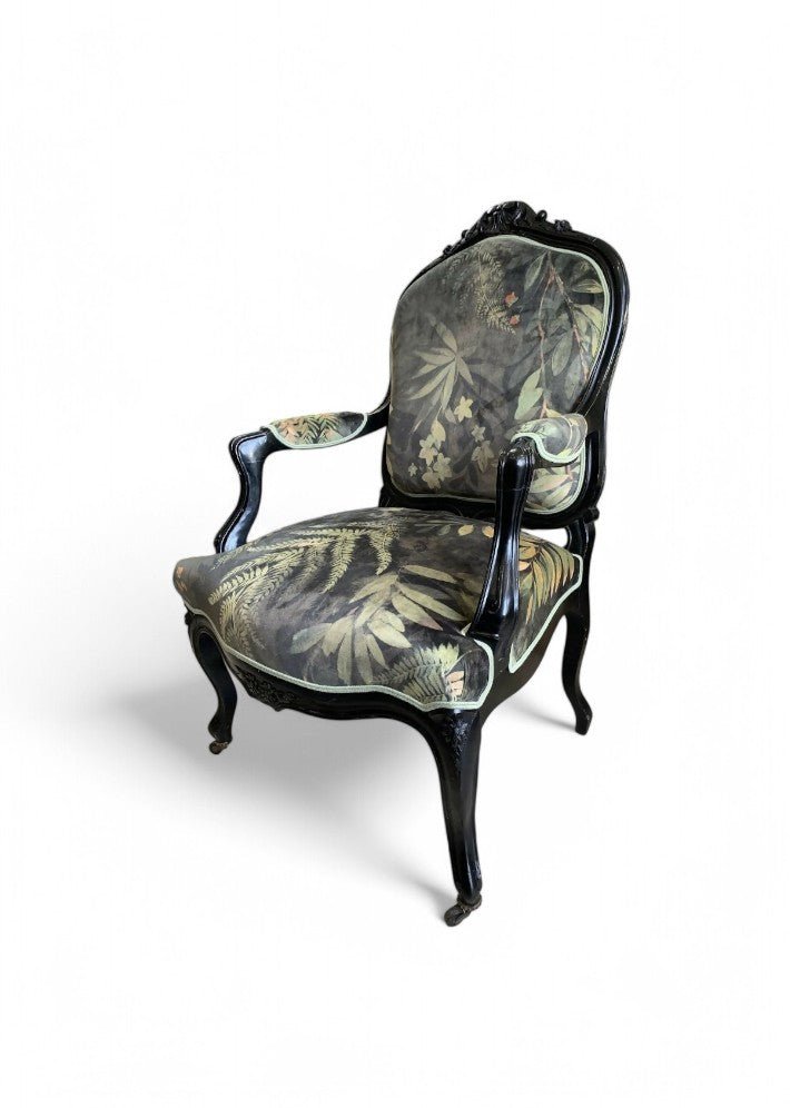 fauteuil en cabriolet Napoléon III - Ethic Atelier