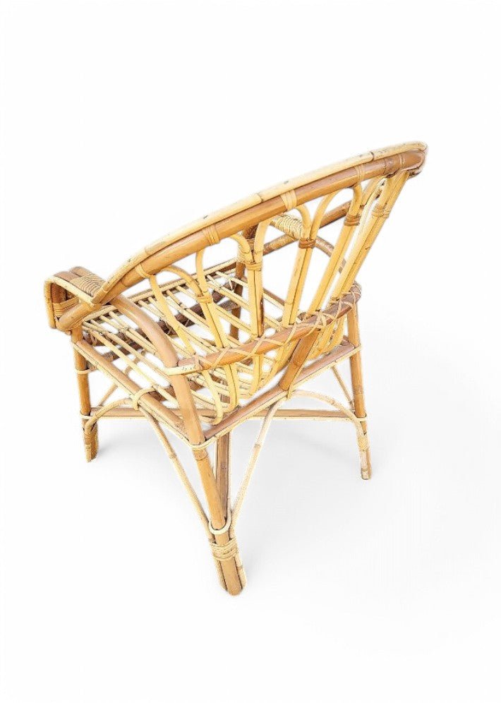 Fauteuil en rotin 1960 - Ethic Atelier