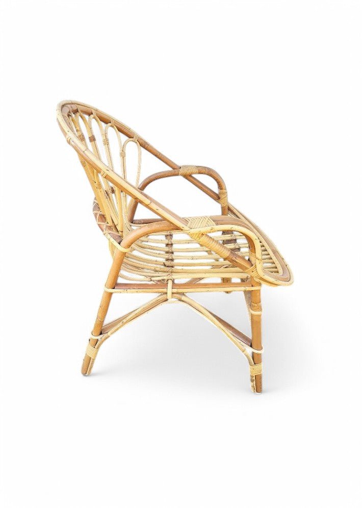 Fauteuil en rotin 1960 - Ethic Atelier