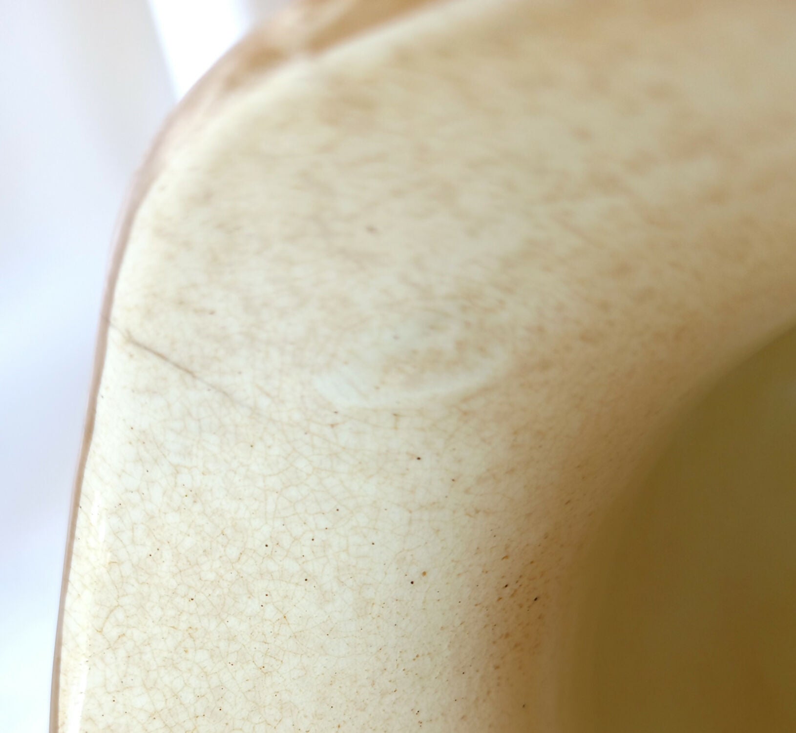 Grand broc décor clématites polychrome - Fin XIXe début XXe - Ethic Atelier