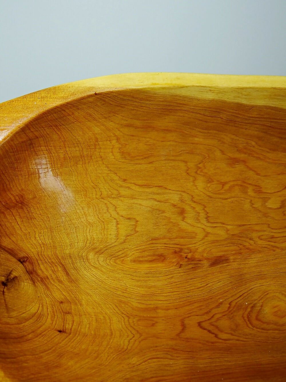 Grand plat, coupe, creuse en bois Maroc vintage - Ethic Atelier