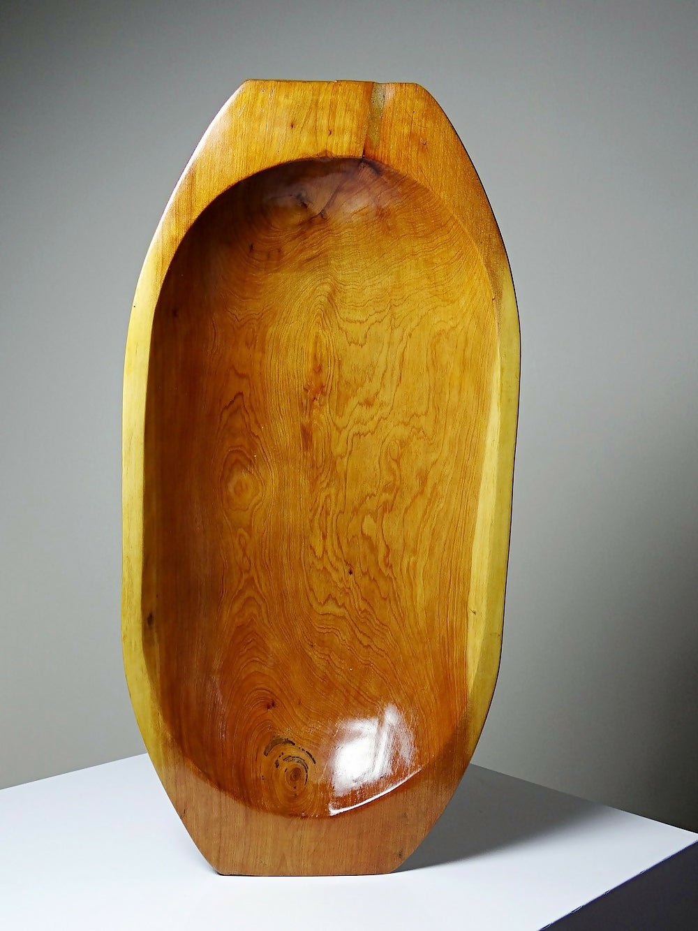 Grand plat, coupe, creuse en bois Maroc vintage - Ethic Atelier