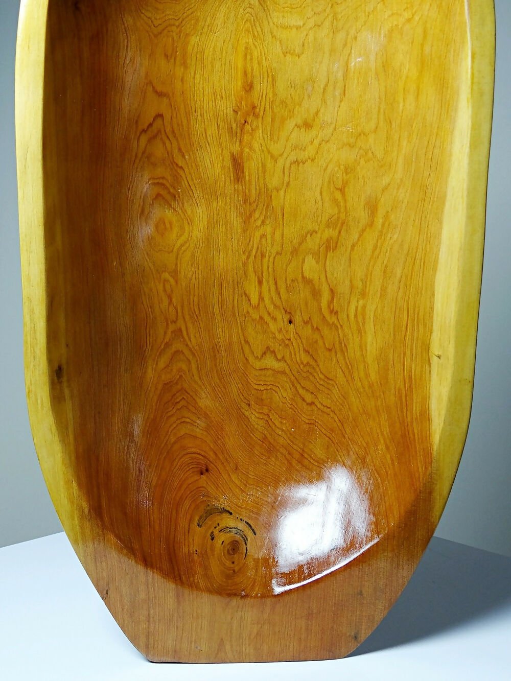 Grand plat, coupe, creuse en bois Maroc vintage - Ethic Atelier