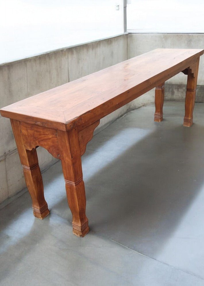 Grande console en teck asiatique - Ethic Atelier