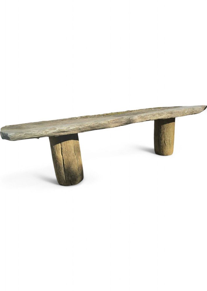 Grande Table Brutaliste en Ardoise - Ethic Atelier