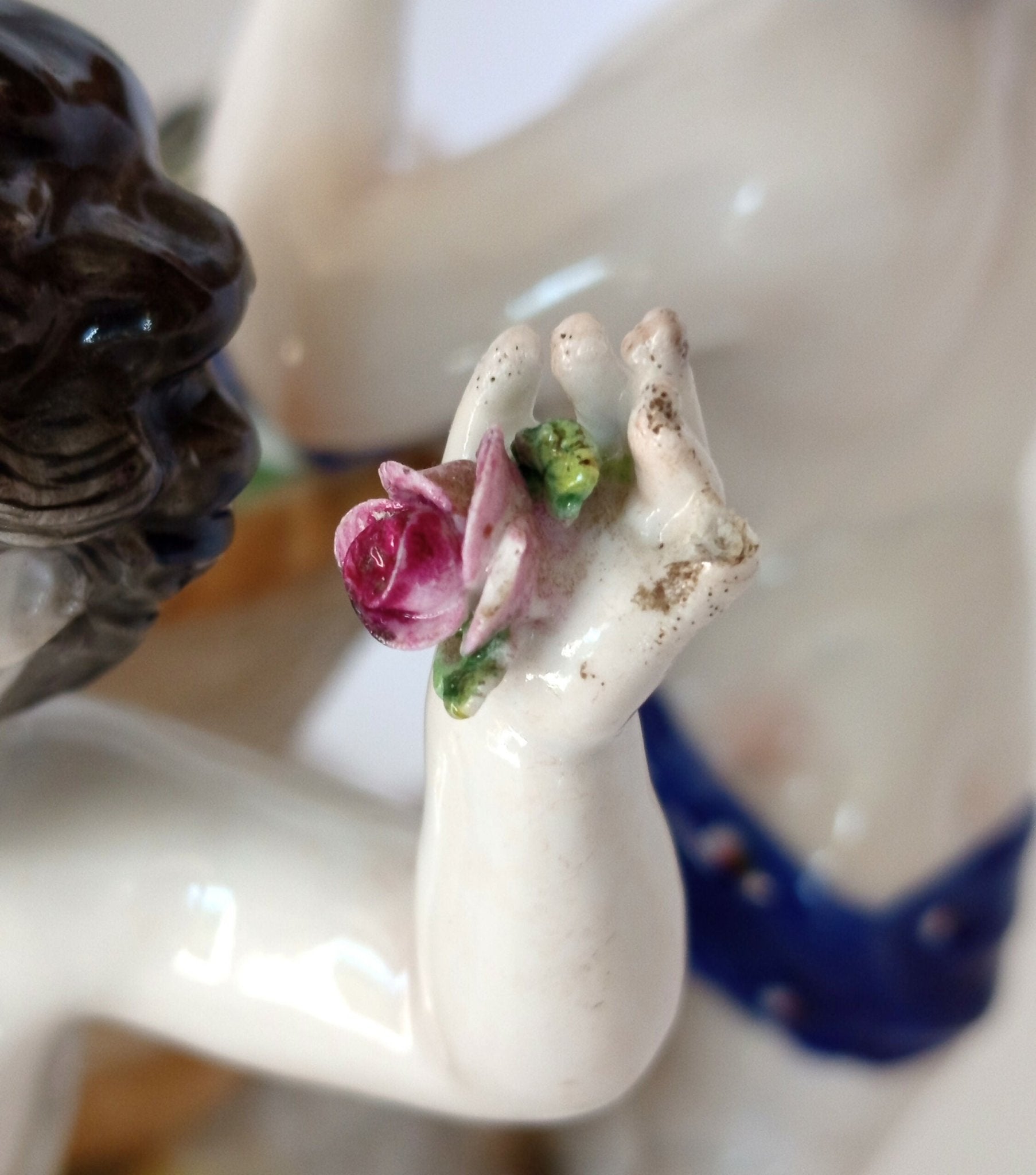 Groupe de putti en Porcelaine Aelteste Volkstedt - 1ere moitié du XXe siècle - Ethic Atelier