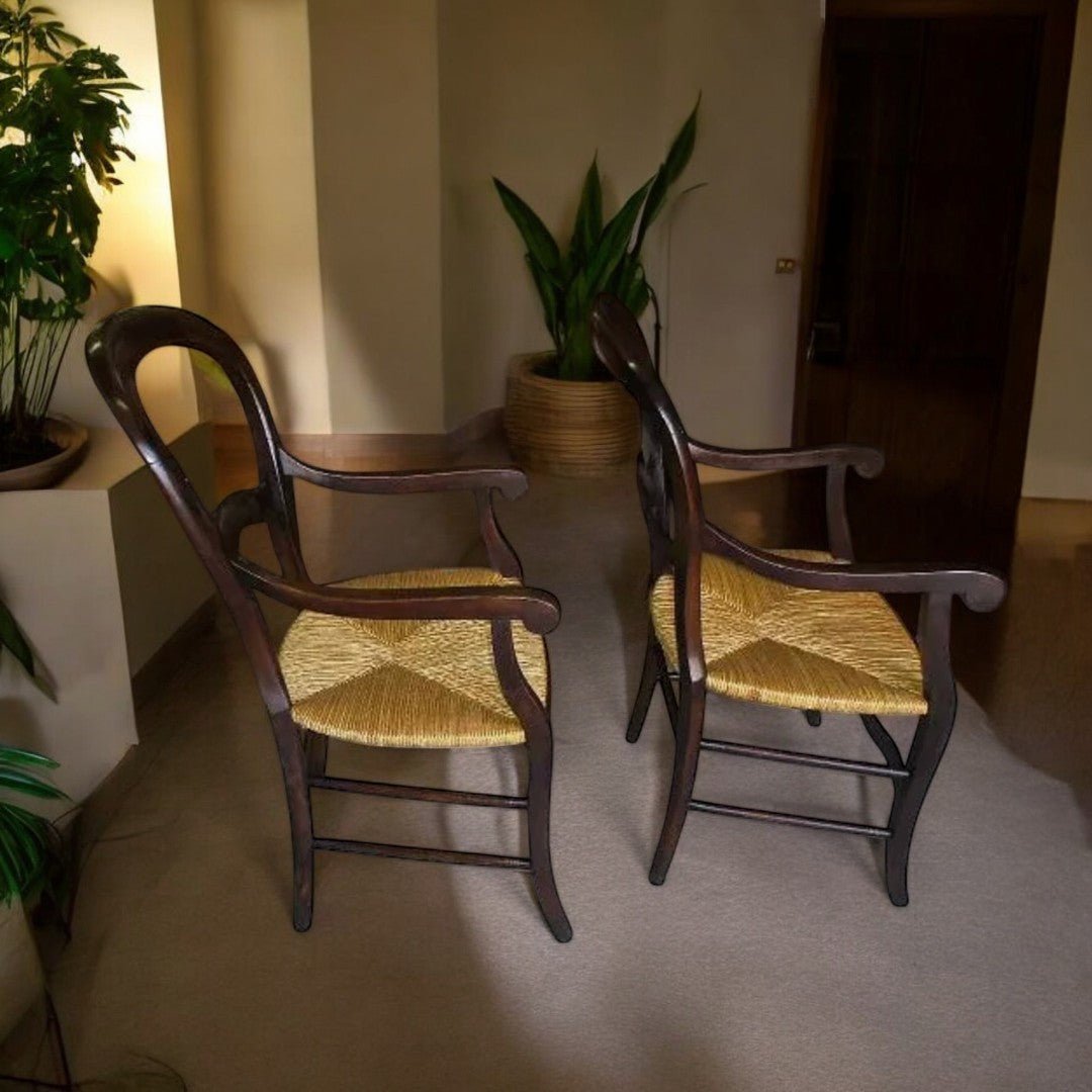 Jolie Paire de Fauteuils Louis Philippe - XIXe siècle - Ethic Atelier