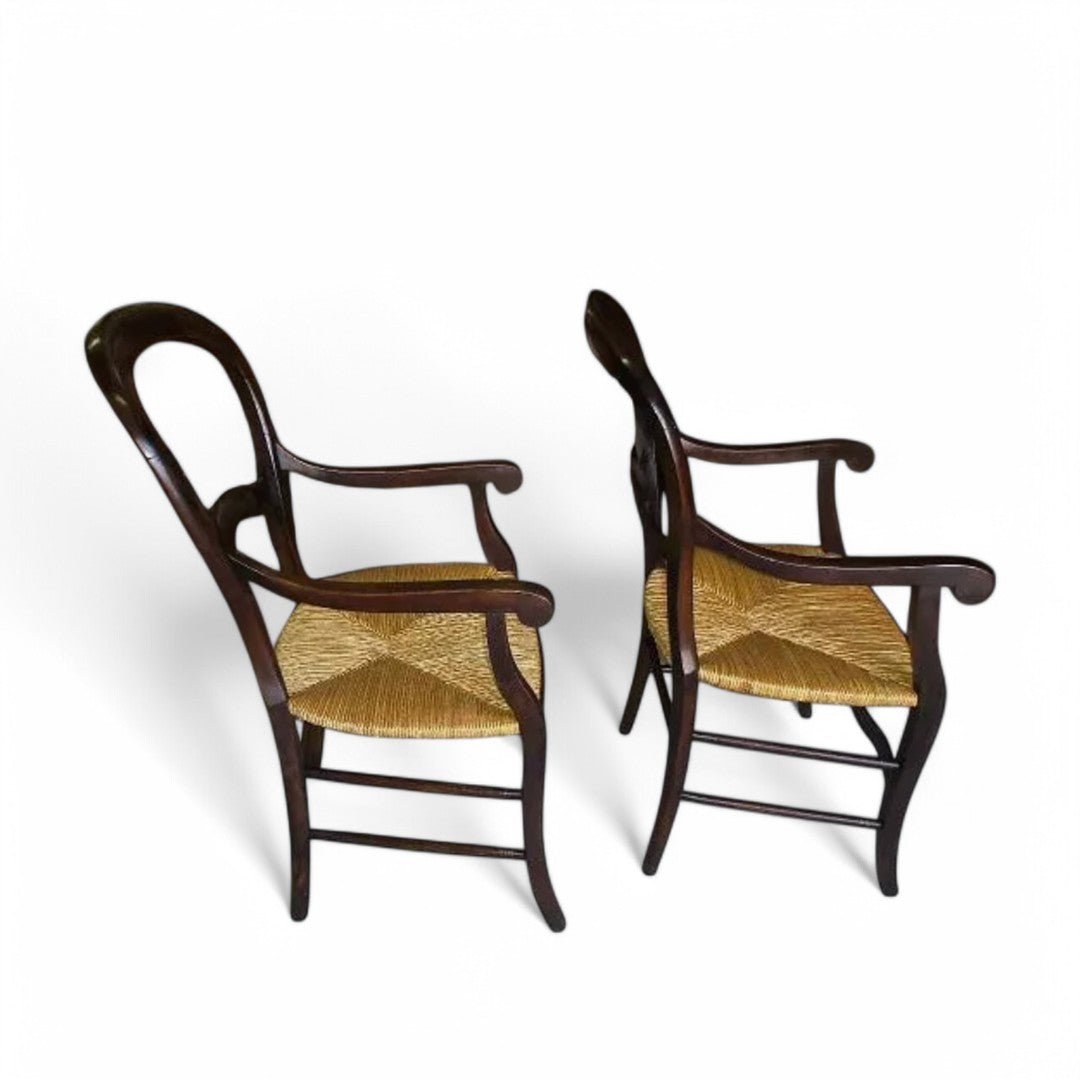 Jolie Paire de Fauteuils Louis Philippe - XIXe siècle - Ethic Atelier