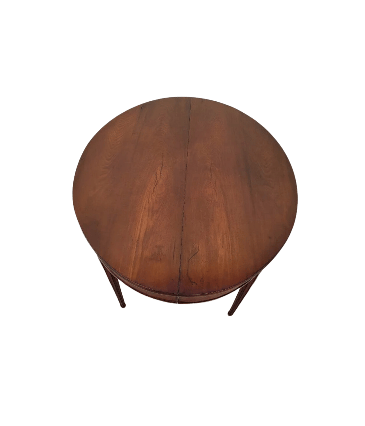 Jolie Table Style Louis XVI - Acajou - Avec 2 Allonges - Ethic Atelier