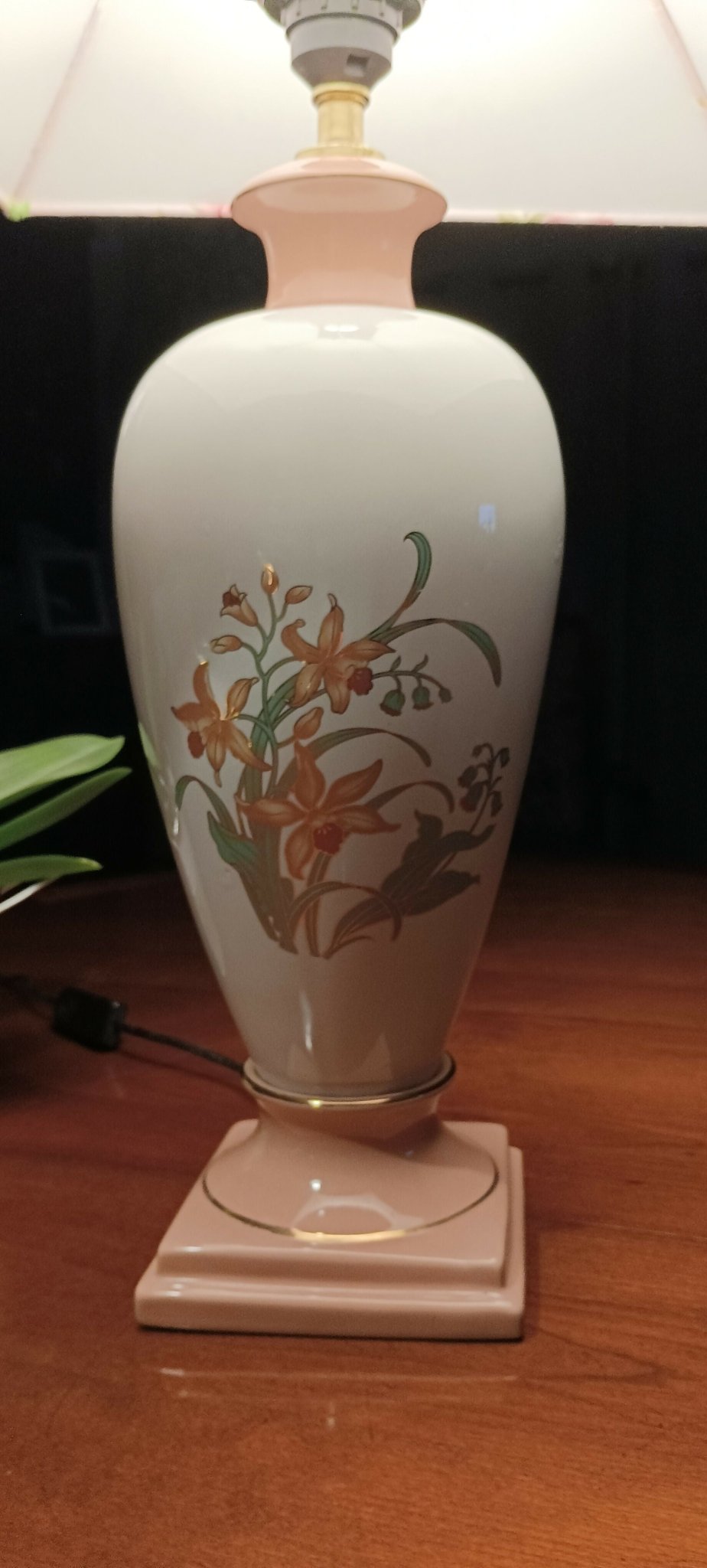 Lampe "A rose is a rose is a rose" - Pièce unique, upcycling et tissu Musée de Mulhouse - Ethic Atelier