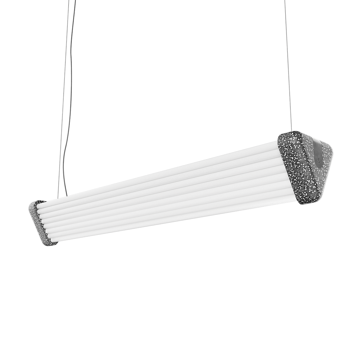 Lampes Polix en Néons Réemployés et Polystyrène Upcyclé - Ethic Atelier