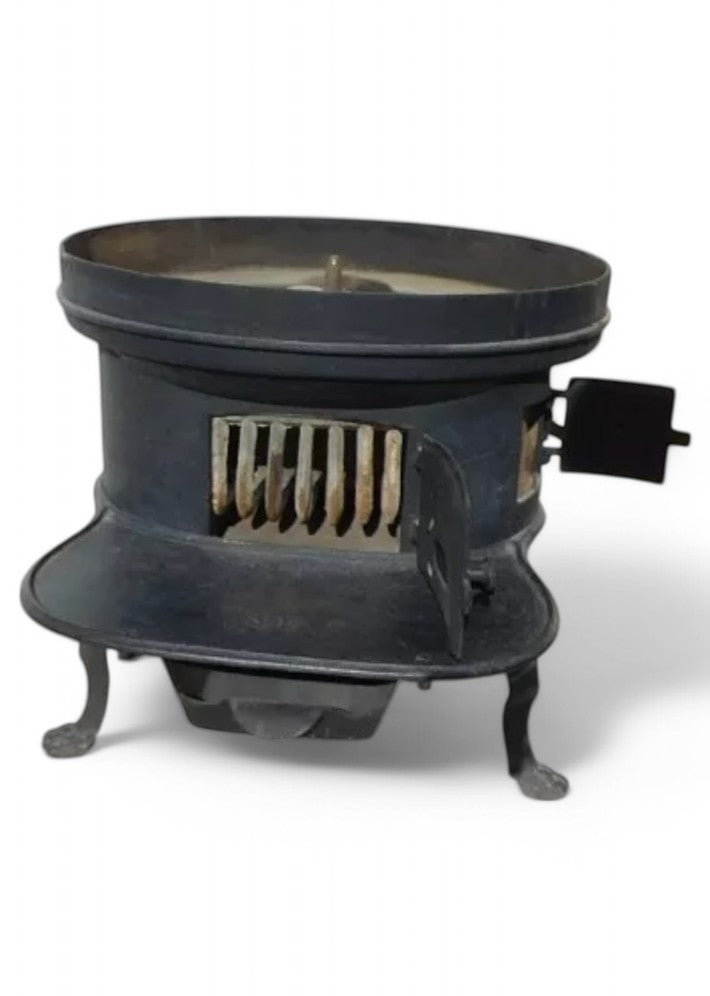 Magnifique et Rare Fourneau Poêle Courtot Aîné - Ethic Atelier