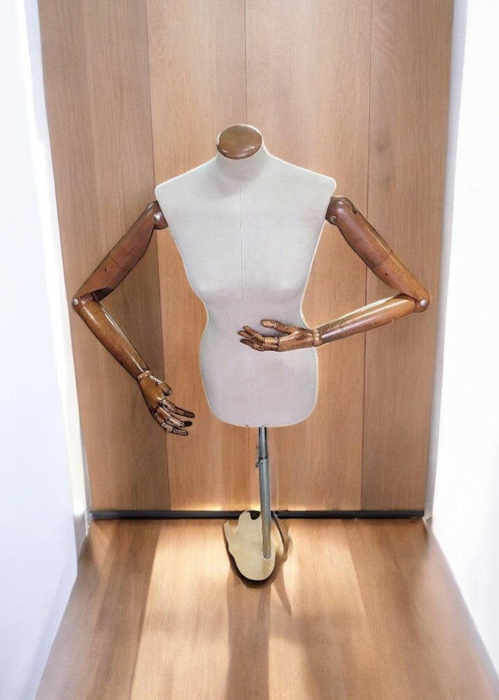 Magnifique Mannequin de Couturière Articulé et Réglable - Ethic Atelier