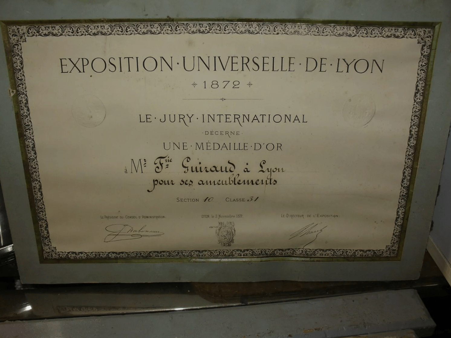 Meuble d'Époque Napoléon III en Palissandre de Rio signé Frédéric Guiraud - Ethic Atelier