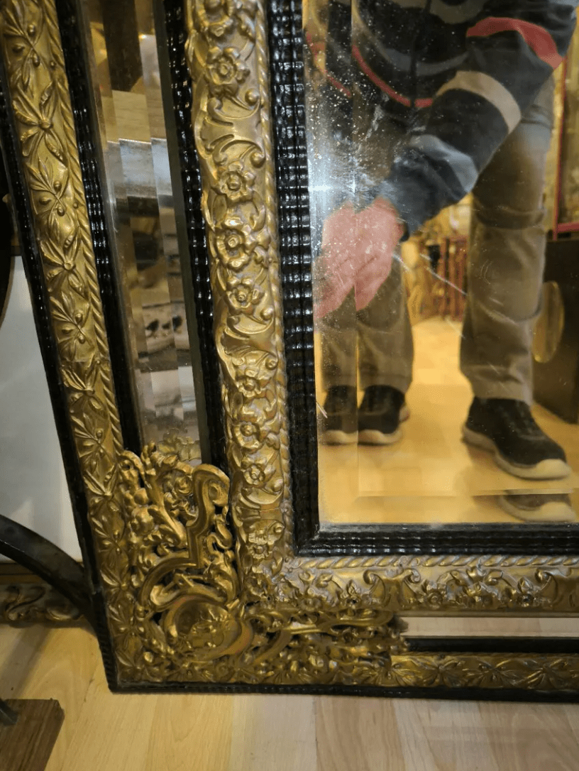 Miroir à Parecloses d'Époque Napoléon III - Ethic Atelier