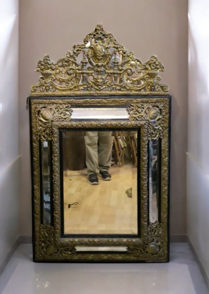 Miroir à Parecloses d'Époque Napoléon III - Ethic Atelier