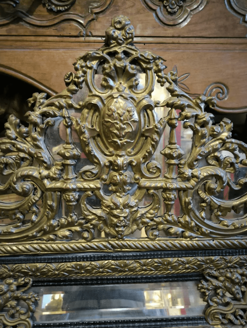 Miroir à Parecloses d'Époque Napoléon III - Ethic Atelier