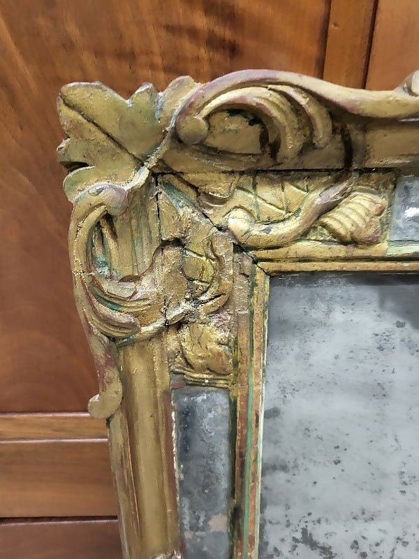 Miroir ancien à encadrement doré du XVIIIe siècle - Ethic Atelier