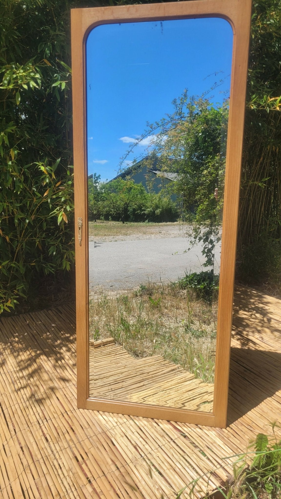 Miroir ancien biseauté - rénové - Ethic Atelier