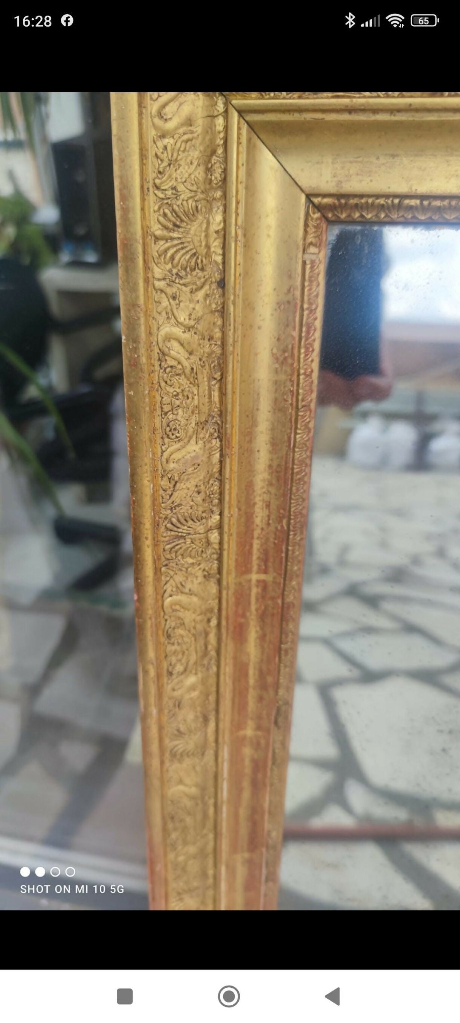 Miroir au mercure d'époque Restauration - Ethic Atelier