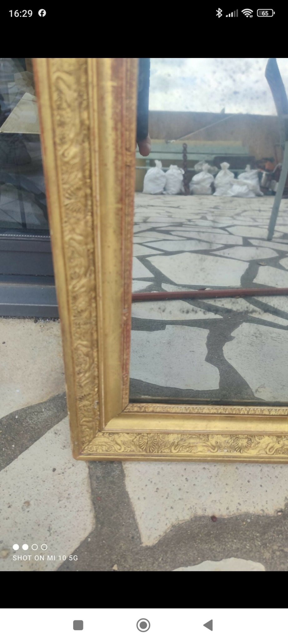 Miroir au mercure d'époque Restauration - Ethic Atelier