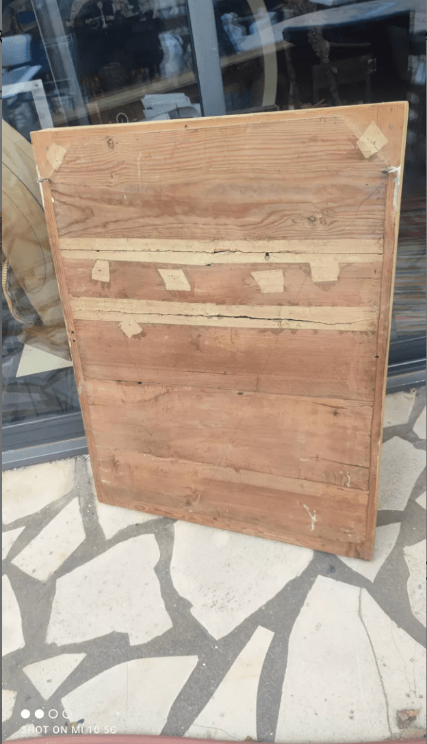 Miroir Doré à la Feuille Époque Restauration – Vers 1830 - Ethic Atelier