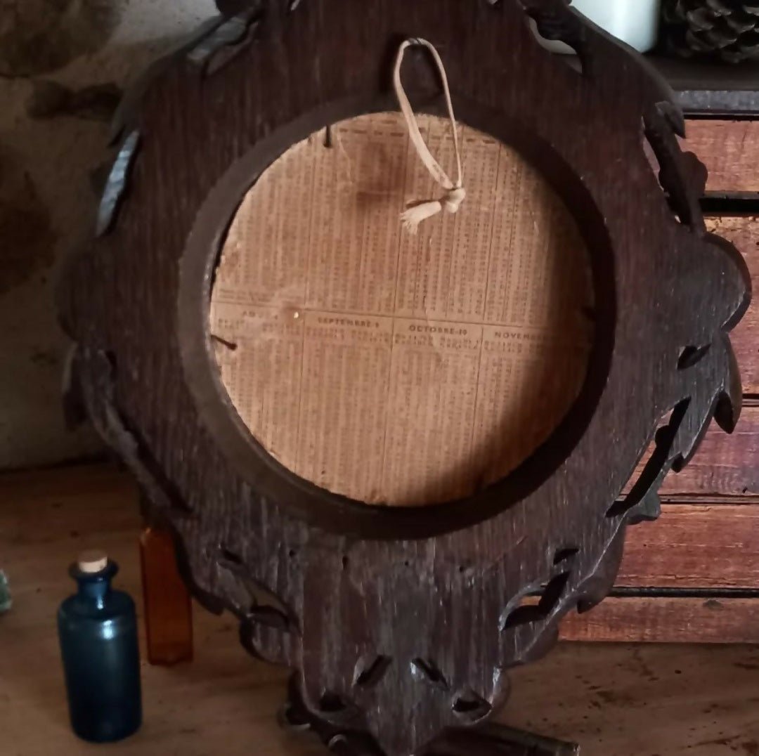 Miroir "Forêt Noire" bois - Ethic Atelier
