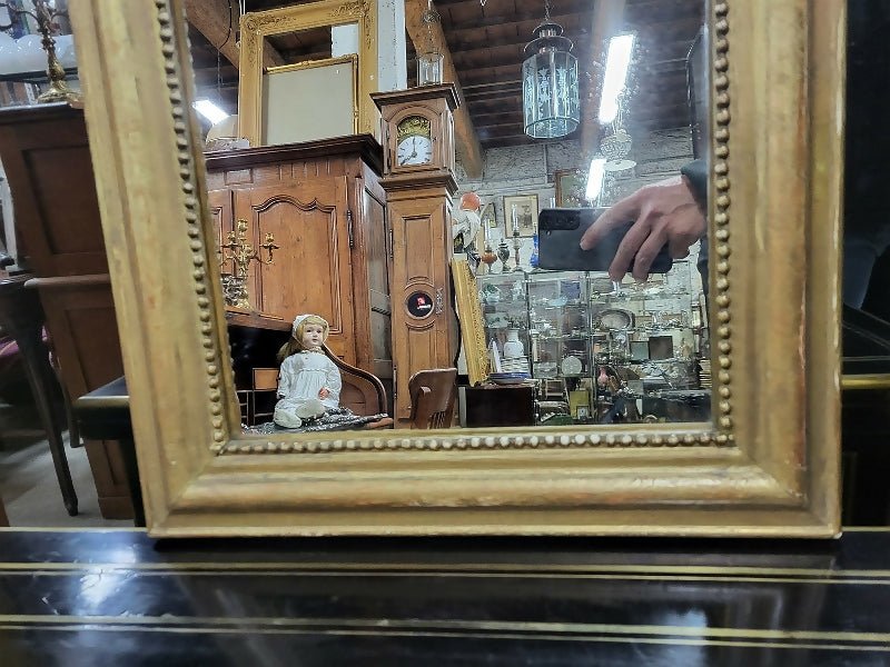 Miroir Louis Philippe doré - Ethic Atelier