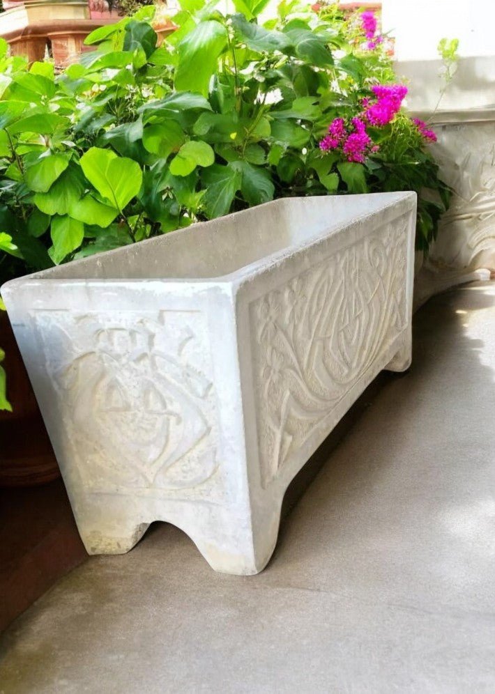 Paire de Jardinières en Béton Époque Art Nouveau - Ethic Atelier