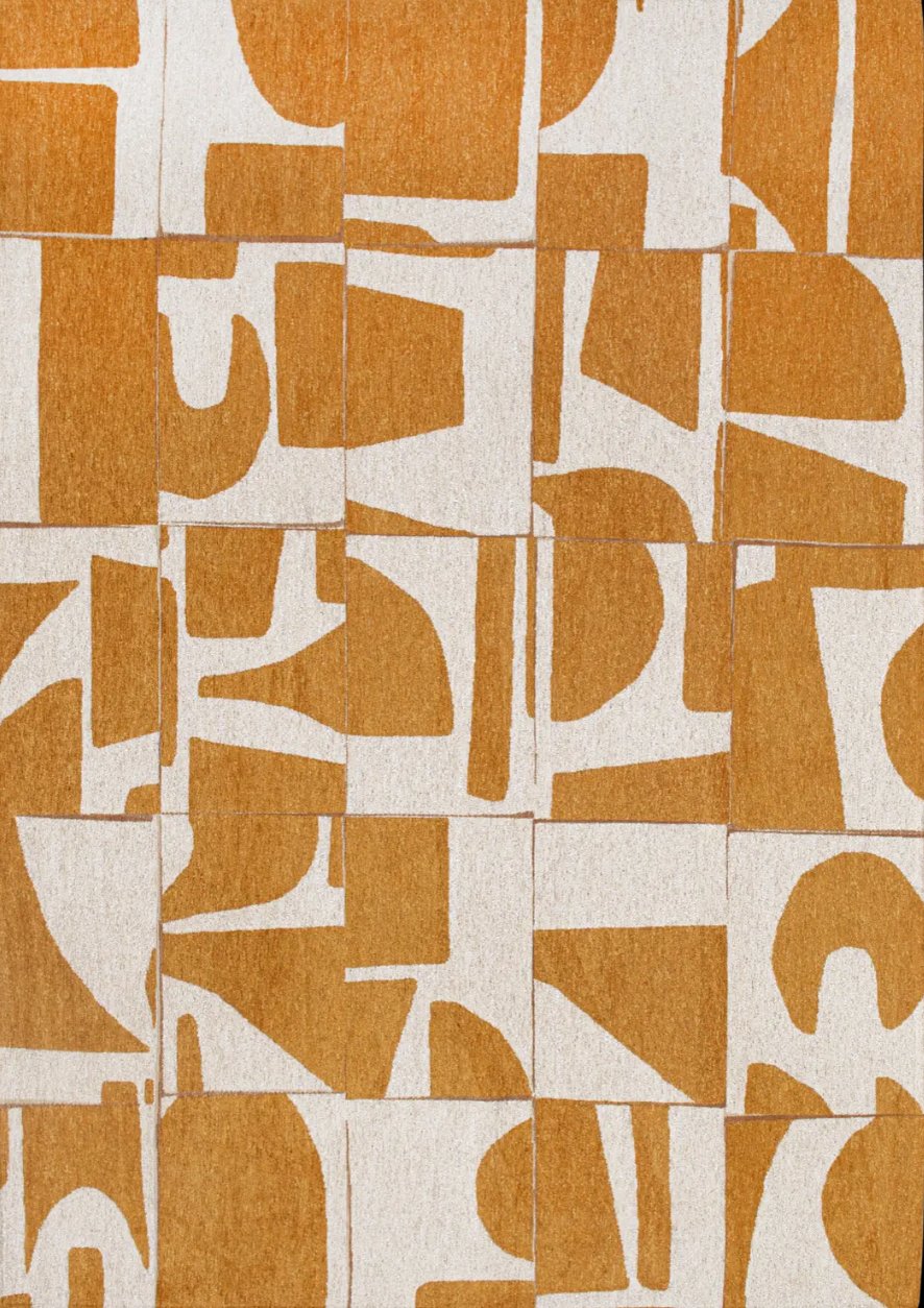 Papercut Curry - Tapis Design Éco - responsable - Louis de Poortere - Ethic Atelier