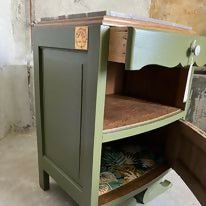 Paulette, table de chevet ancienne - Ethic Atelier