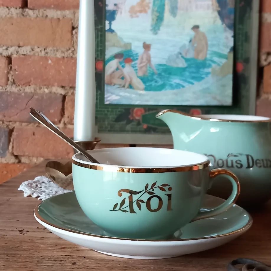 Petits - déjeuners Villeroy et Boch vintage - Ethic Atelier
