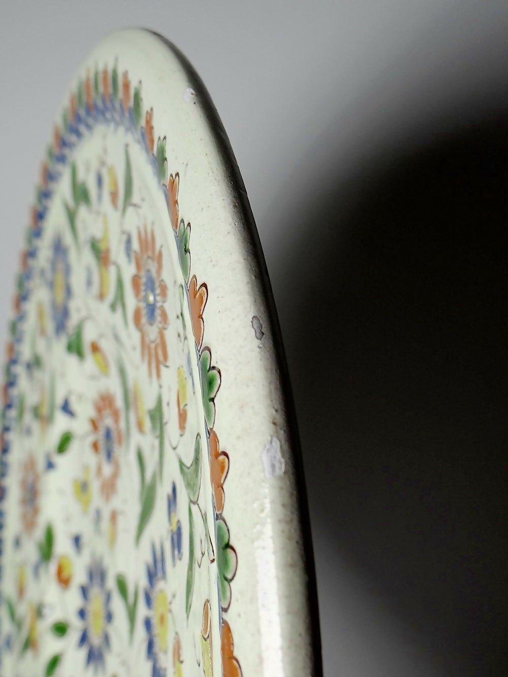 Plat émaux de Thoune signé Schoch - Läderach 1878 - 90 - Ethic Atelier - Ethic Atelier