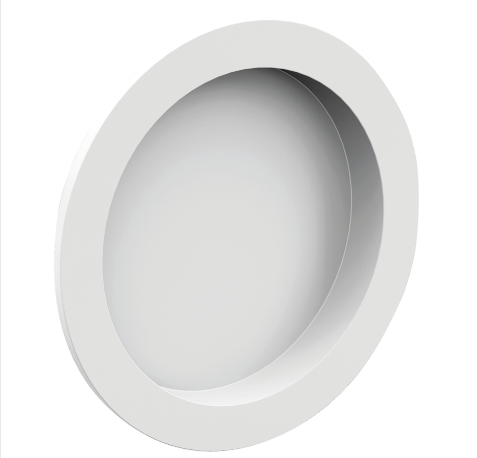 Poignée Cuvette Ronde Inox - Epoxy Doré Foncé - Ethic Atelier