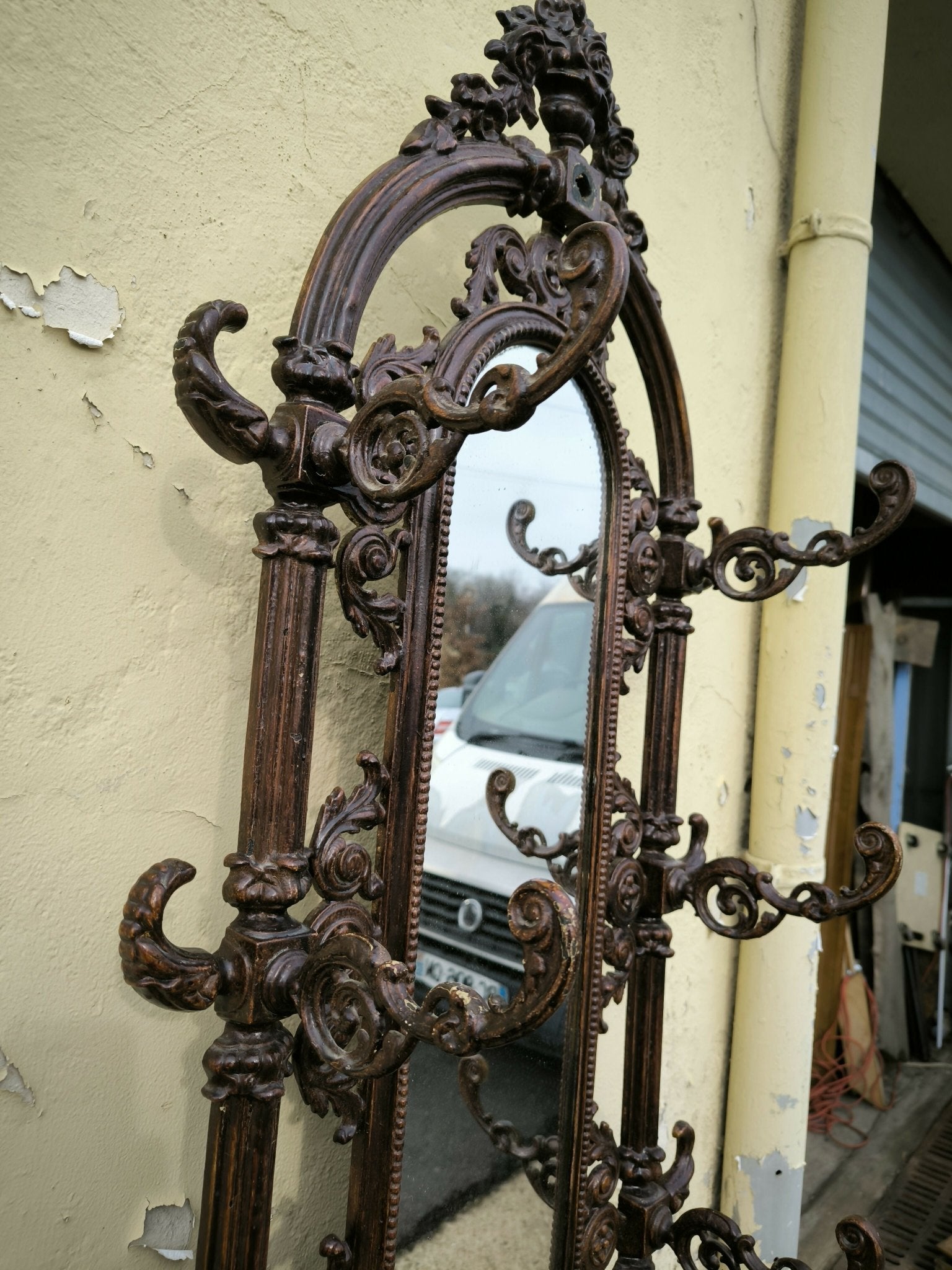 Porte manteaux de vestibule en fonte Alfred COURNEAU 1895 - Ethic Atelier