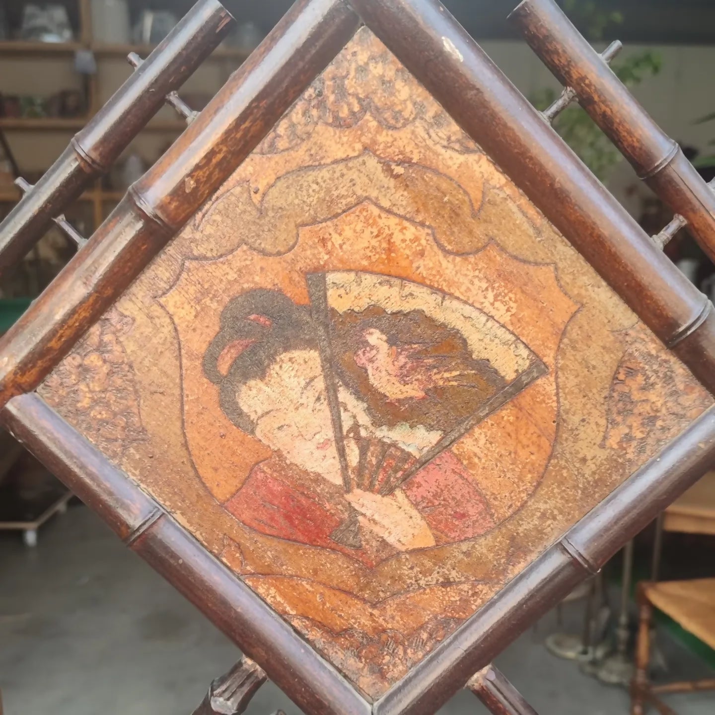 Porte manteaux en bambou vers 1900 - Ethic Atelier