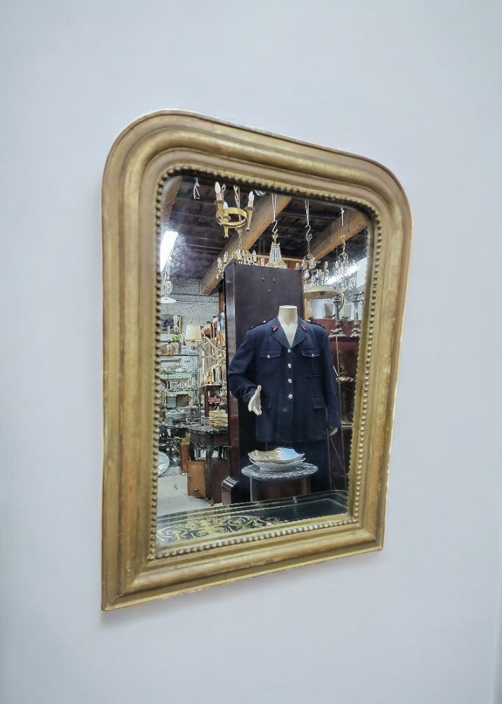 Miroir Louis Philippe doré
