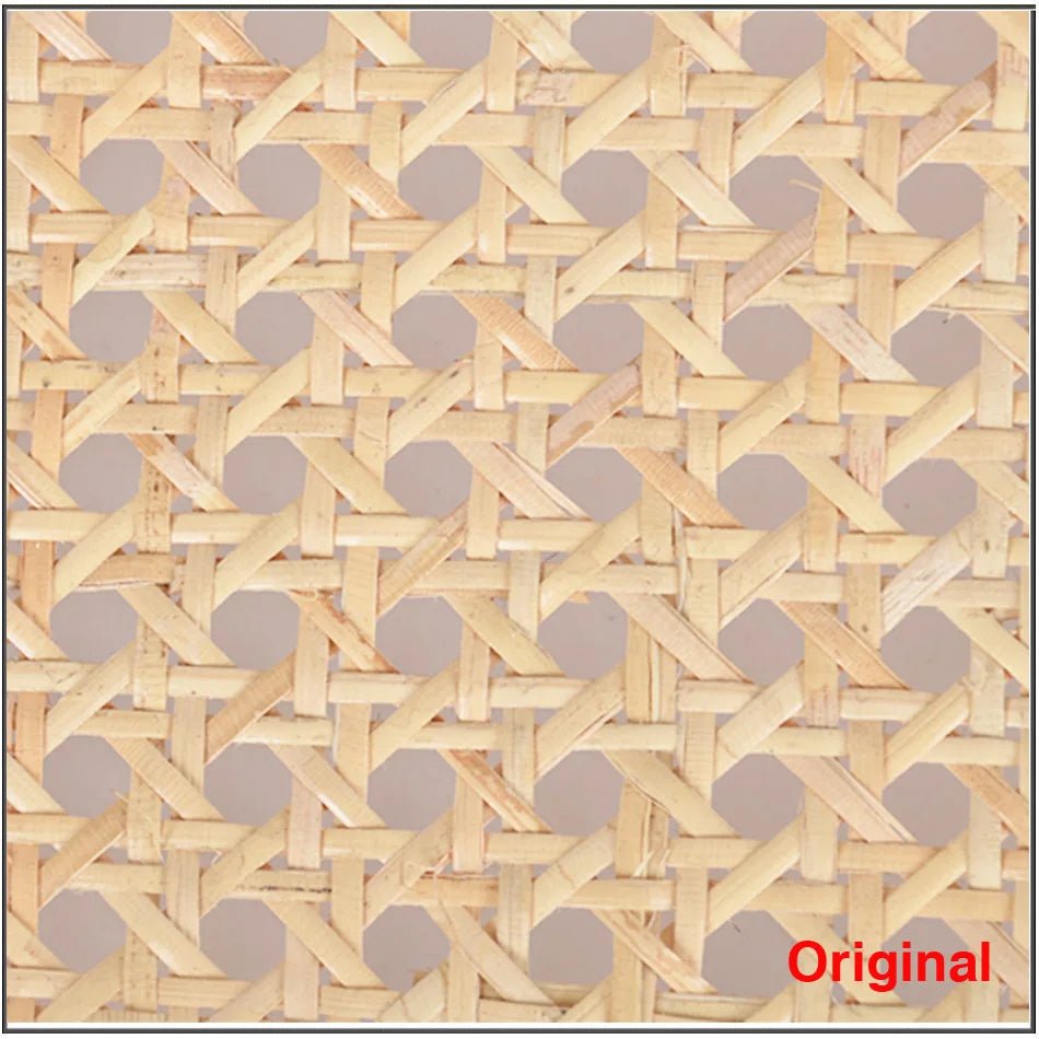 Rotin Indonésien Naturel, Bordures Ronde Green Original - Ethic Atelier - Ethic Atelier