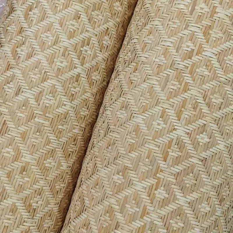 Rouleau de rotin naturel à motif losange, tissage créatif, canne indonésienne, matériel sangle pour meubles - Ethic Atelier