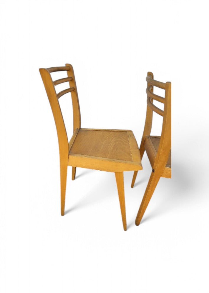 Série de 3 chaises de bistrot 1950 - Ethic Atelier